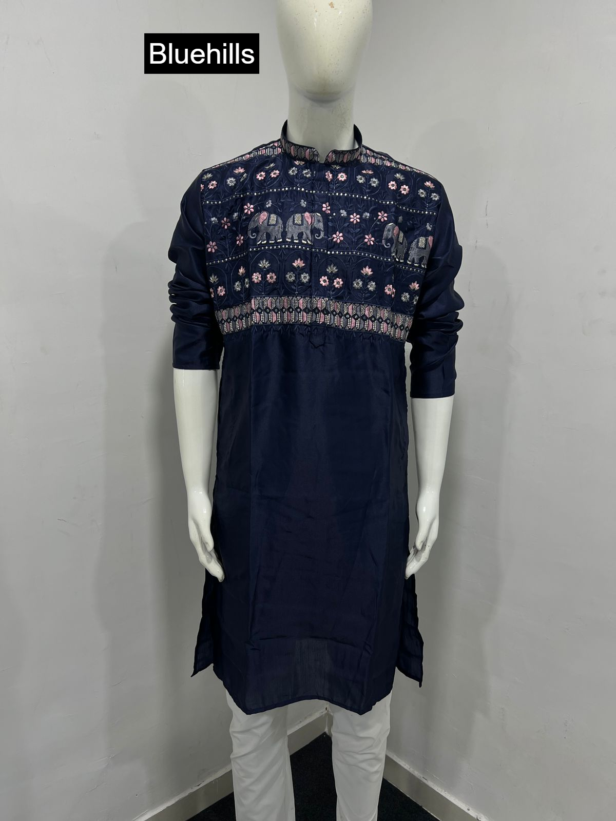 Grand Utsav 2.0 Bluehills Silk Mens Kurta Pajama Manufacturer Ahmedabad