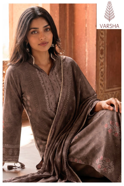 Grass Roots Varshaa Viscose Muslin Pant Style Suits Wholesaler Gujarat