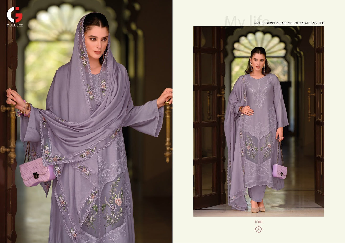 Grassy Gull Jee Viscose Muslin Pakistani Salwar Suits Wholesale Rate