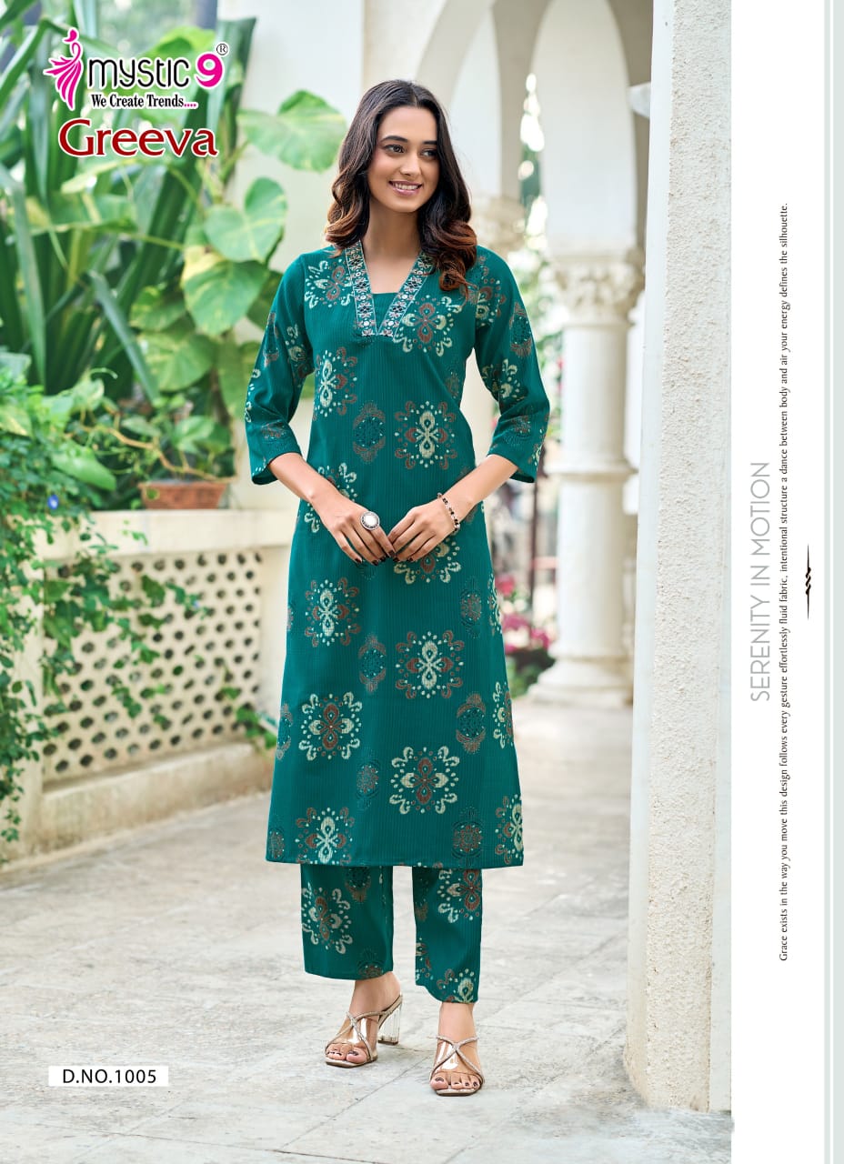 Greeva Vol 1 Mystic 9 Berlin Co Ord Set Exporter India
