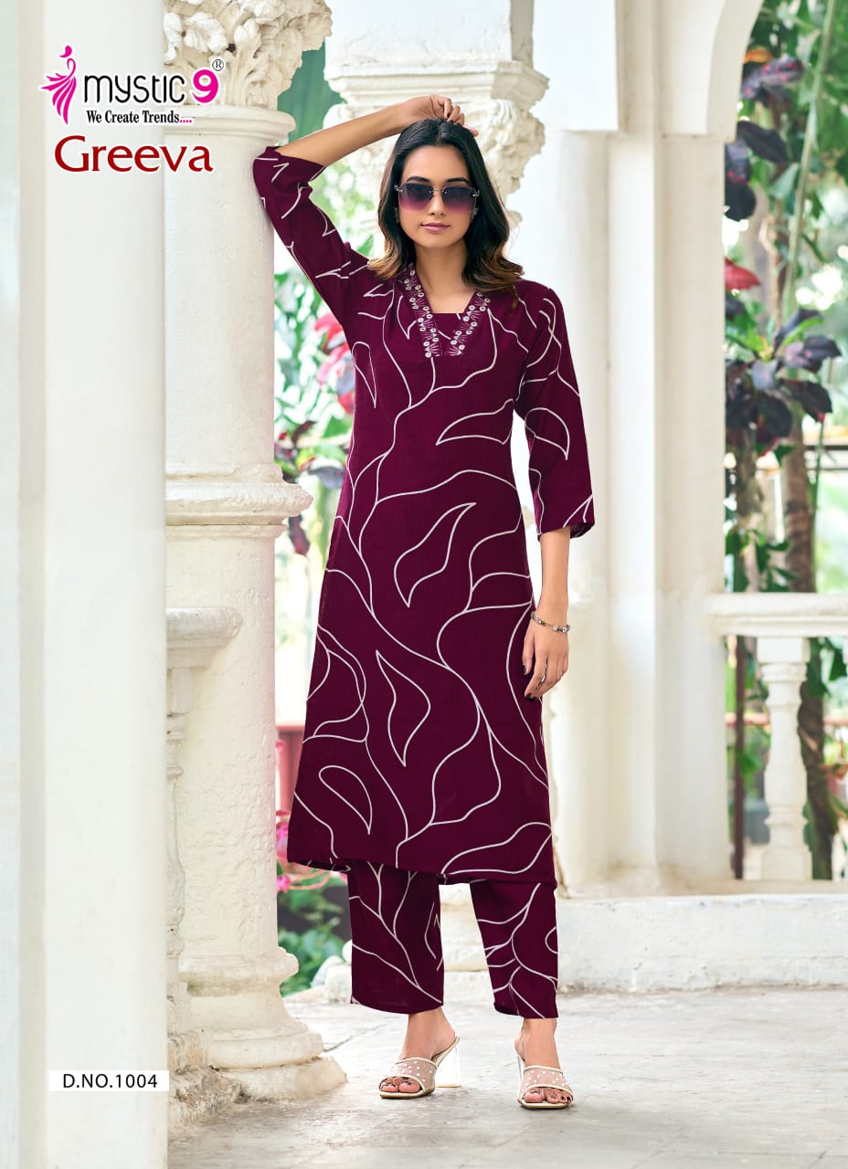 Greeva Vol 1 Mystic 9 Berlin Co Ord Set Exporter India