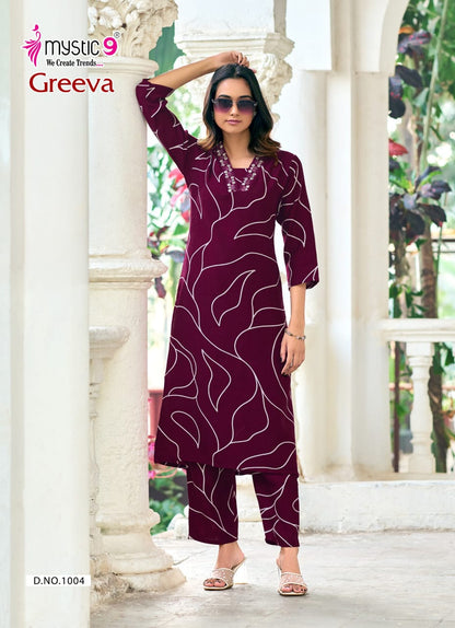 Greeva Vol 1 Mystic 9 Berlin Co Ord Set Exporter India