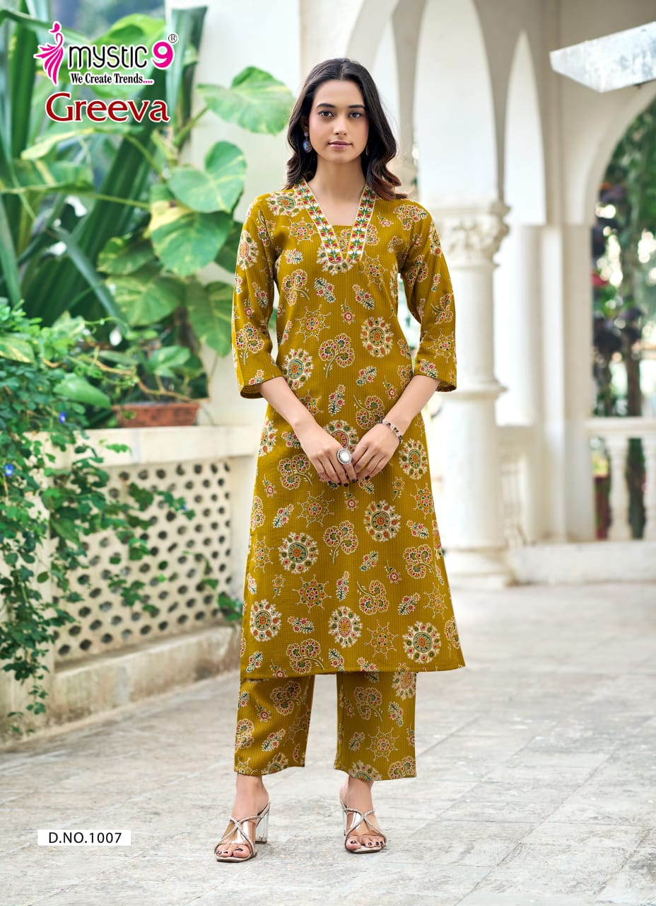 Greeva Vol 1 Mystic 9 Berlin Co Ord Set Exporter India