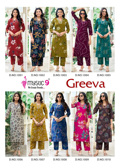 Greeva Vol 1 Mystic 9 Berlin Co Ord Set Exporter India