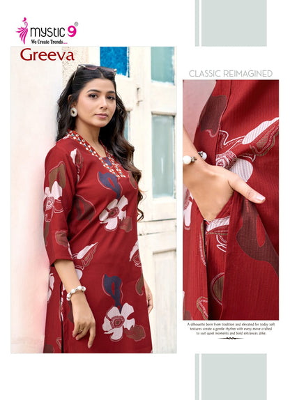 Greeva Vol 1 Mystic 9 Berlin Co Ord Set Exporter India