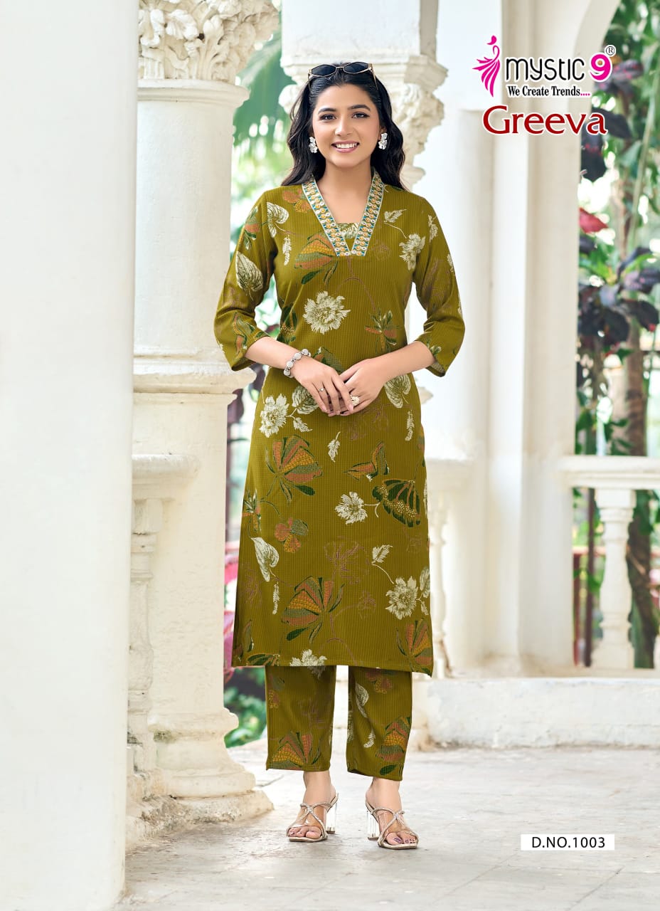 Greeva Vol 1 Mystic 9 Berlin Co Ord Set Exporter India
