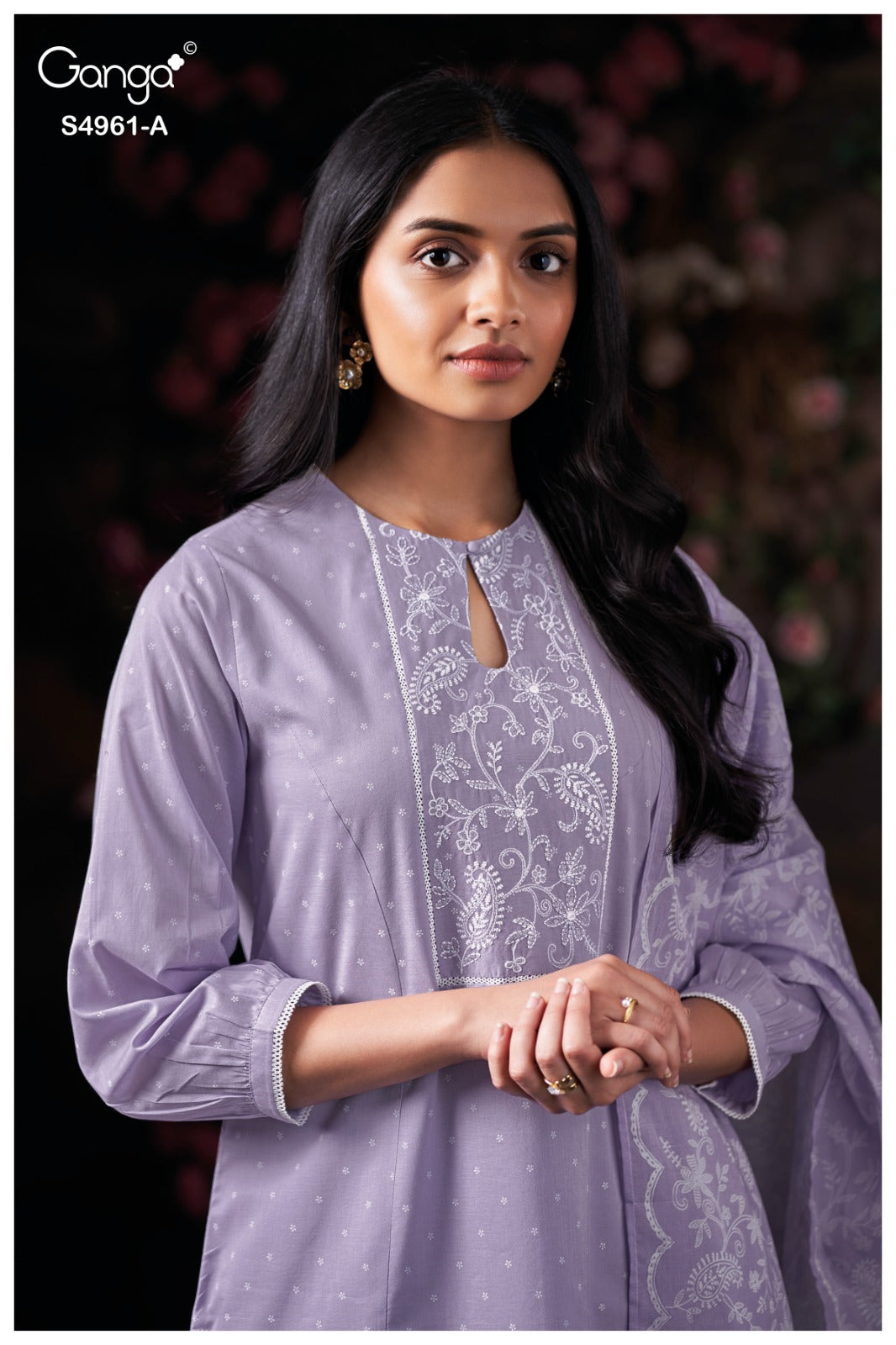 Griselda S4961 Ganga Cotton Pant Style Suits Manufacturer Ahmedabad