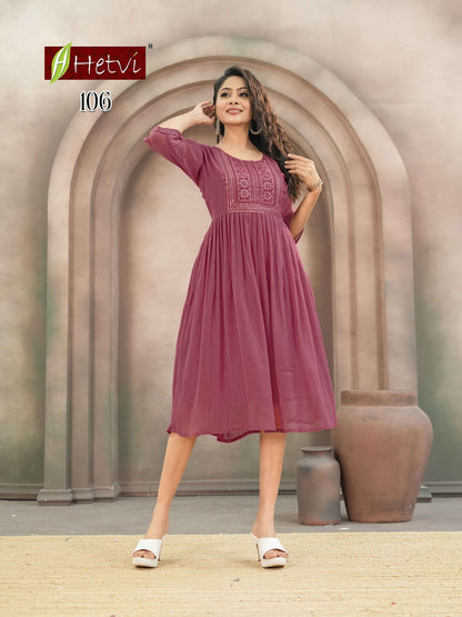Grisha Hetvi Chiffon Anarkali Kurtis Wholesaler India