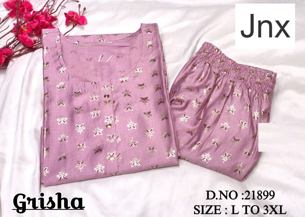 Grisha Jnx Vetican Kurti Pant Set Manufacturer Gujarat
