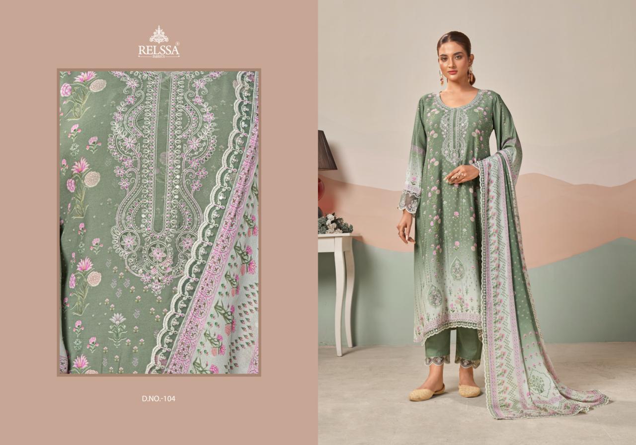 Grisha Relssa Fabrics Cotton Pant Style Suits Wholesale Price