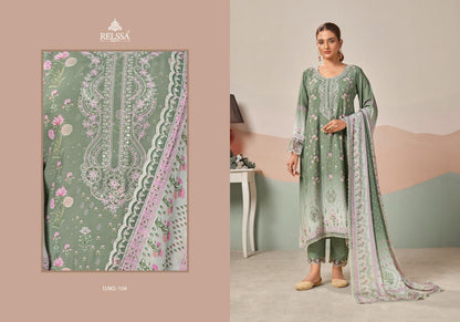 Grisha Relssa Fabrics Cotton Pant Style Suits Wholesale Price