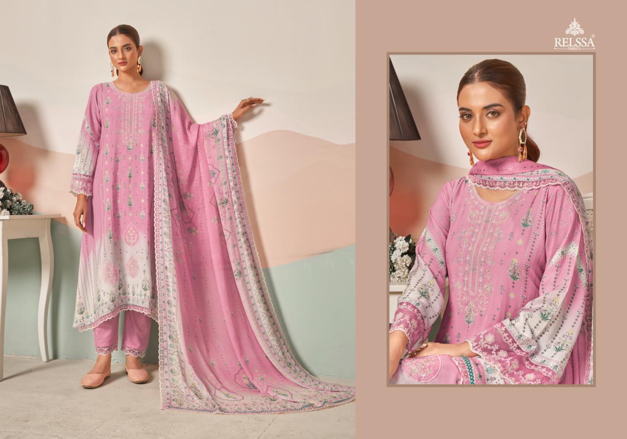 Grisha Relssa Fabrics Cotton Pant Style Suits Wholesale Price