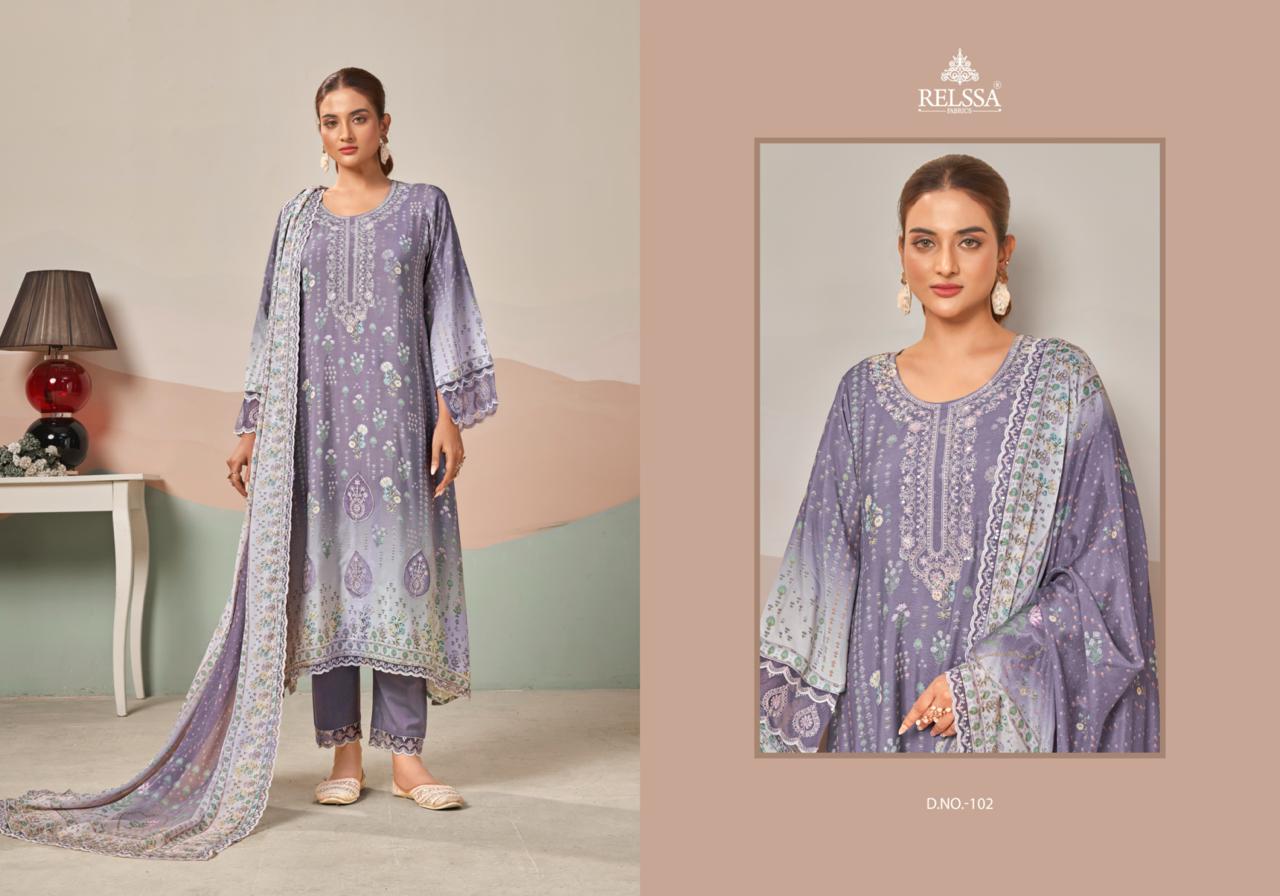Grisha Relssa Fabrics Cotton Pant Style Suits Wholesale Price