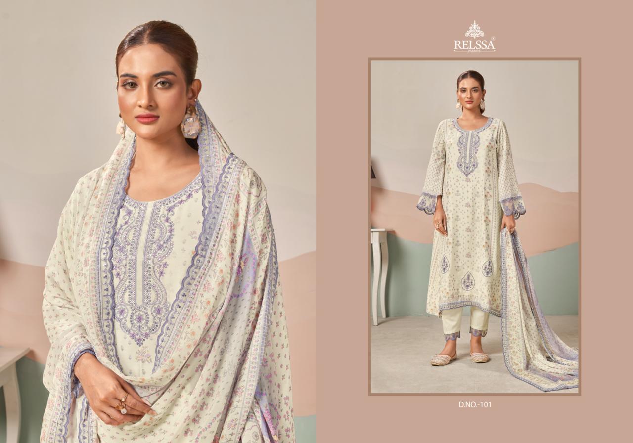 Grisha Relssa Fabrics Cotton Pant Style Suits Wholesale Price