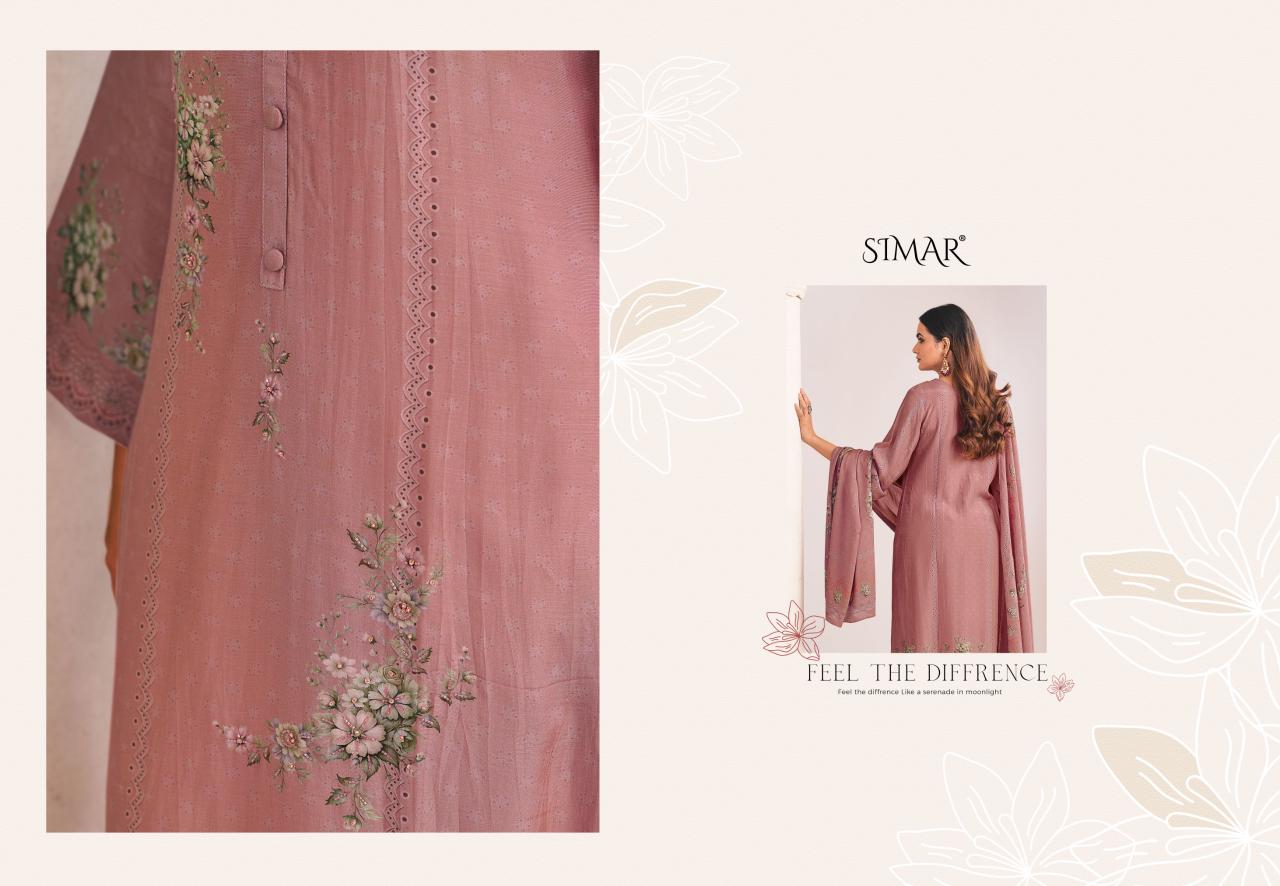 Grishma 3046 Simar Glossy Viscose Muslin Plazzo Style Suits Supplier Ahmedabad