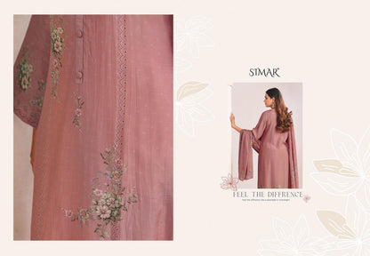 Grishma 3046 Simar Glossy Viscose Muslin Plazzo Style Suits Supplier Ahmedabad