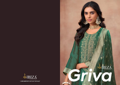 Griva Ibiza Banglori Silk Pant Style Suits Wholesale Rate