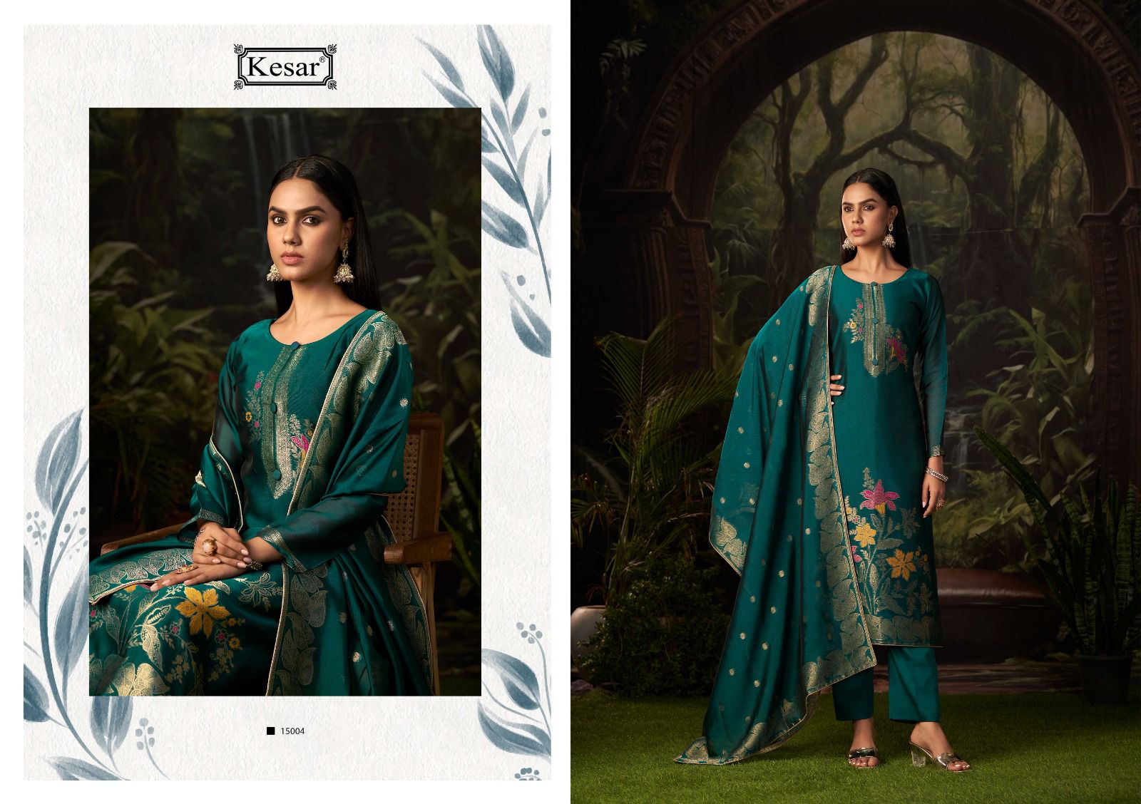 Griva Kesar Silk Pant Style Suits Exporter