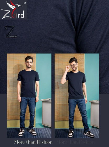 Gsm 180 Cat 5805 Z Bird Cotton Mens Tshirts Exporter Gujarat