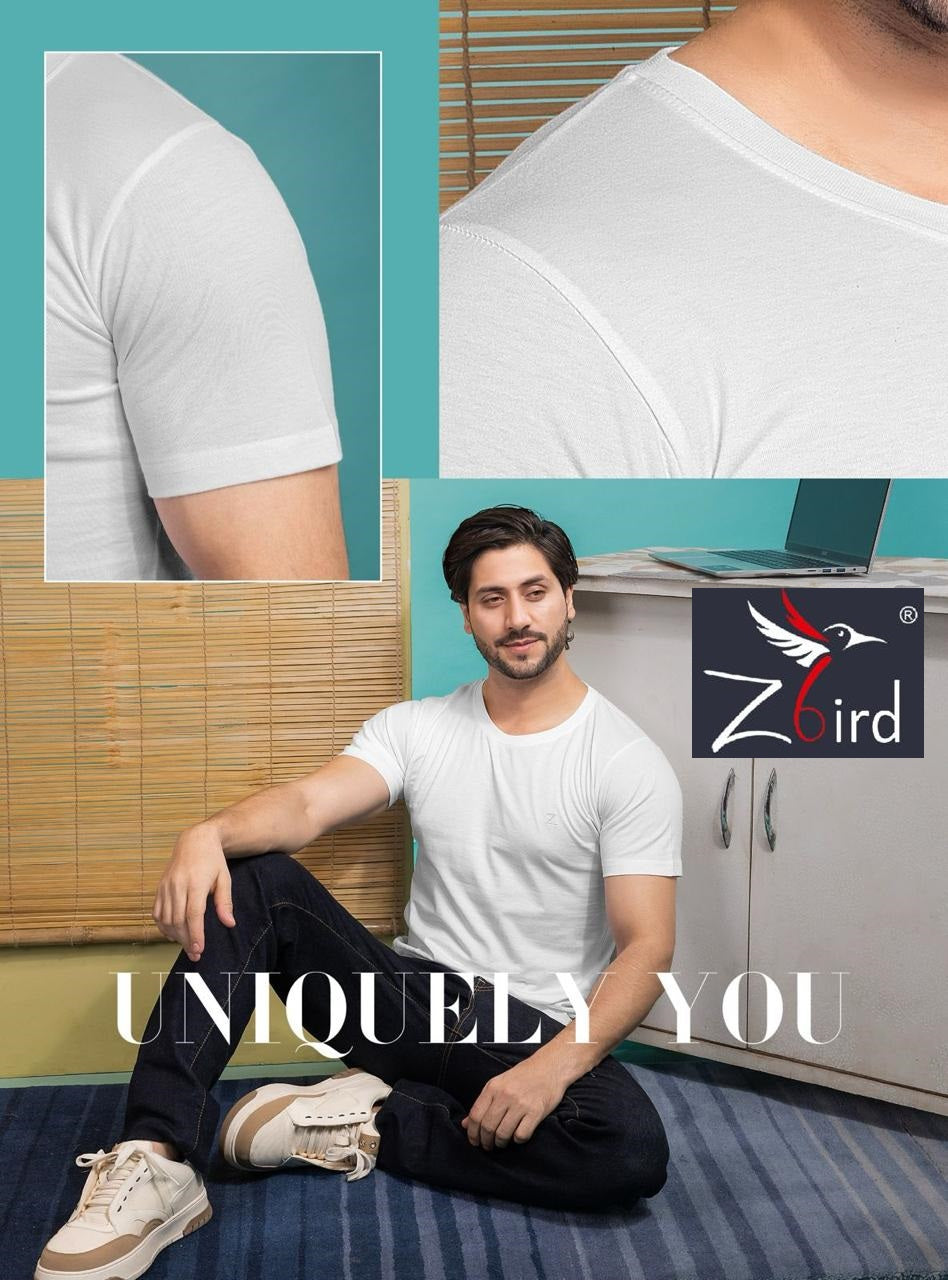 Gsm 180 Cat 5805 Z Bird Cotton Mens Tshirts Exporter Gujarat