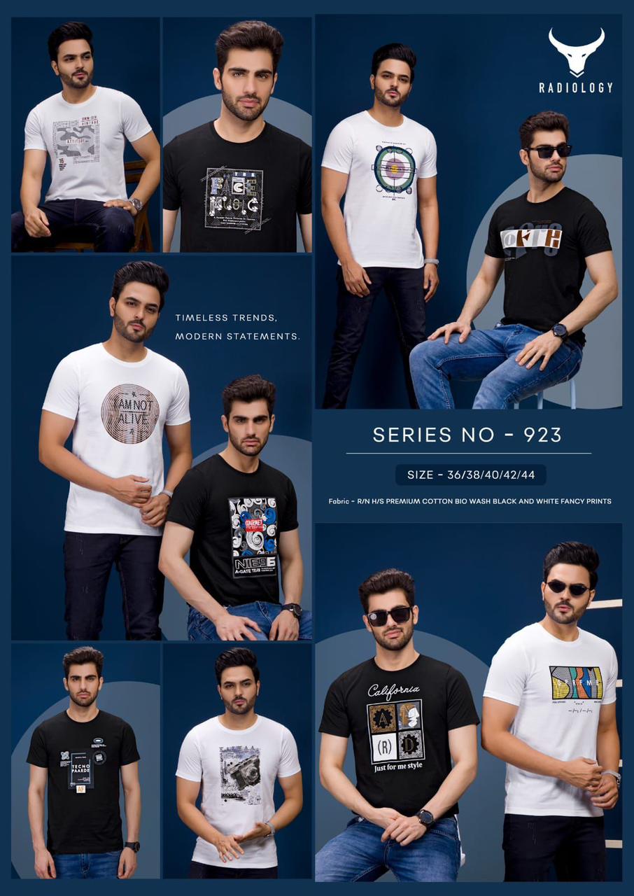 Gsm 185 Vol 923 Radiology Cotton Biowashed Mens Tshirts Exporter Ahmedabad