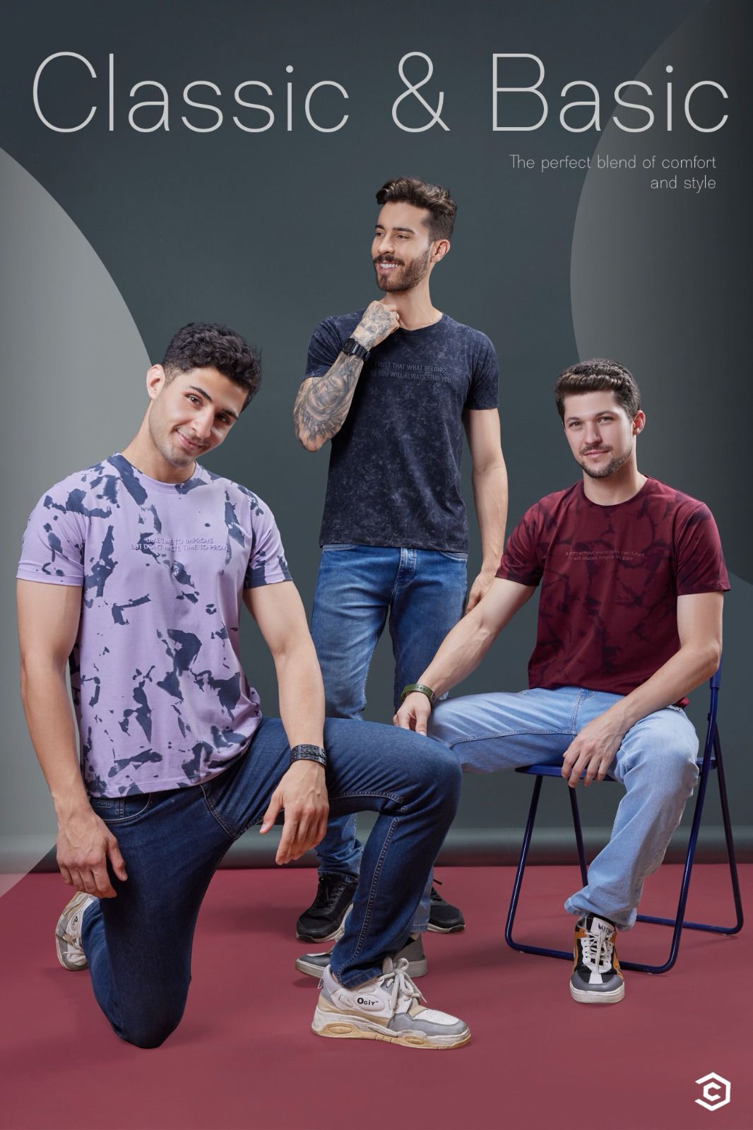 Gsm 195 Style No 1729-1734 Checkers Premium Cotton Mens Tshirts Supplier Ahmedabad