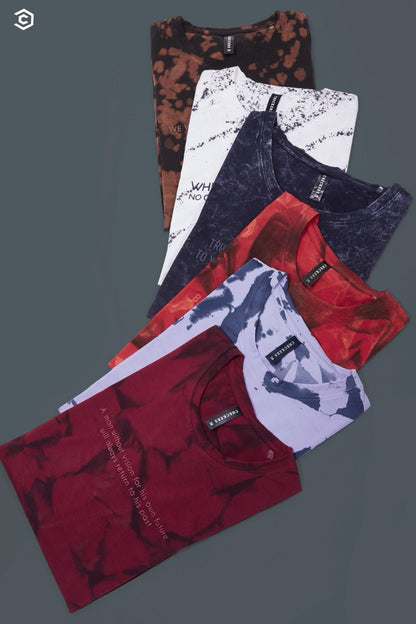 Gsm 195 Style No 1729-1734 Checkers Premium Cotton Mens Tshirts Supplier Ahmedabad