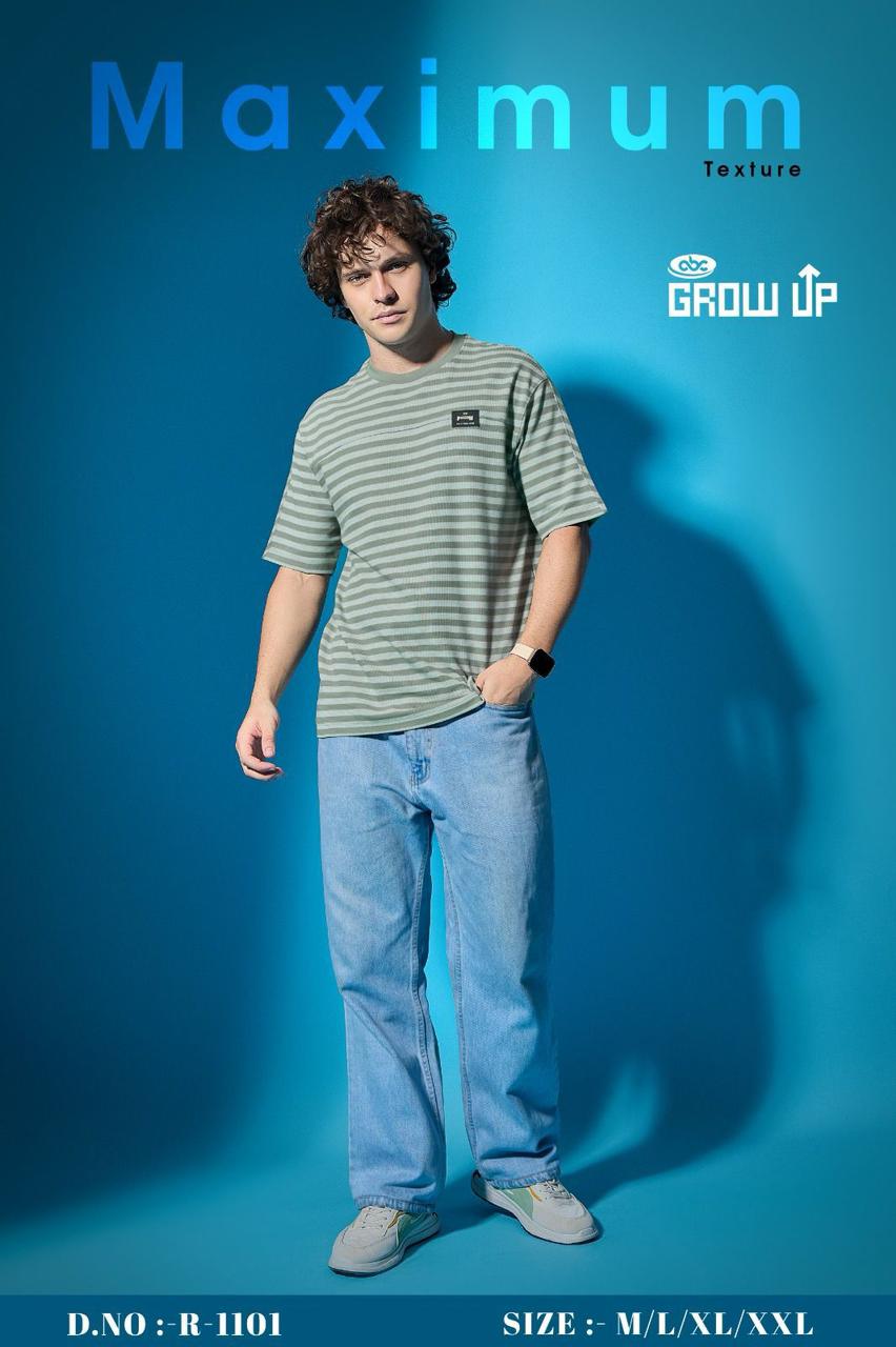 Gsm 210-220 Vol 1101 Growup Interlock Mens Tshirts Supplier Ahmedabad