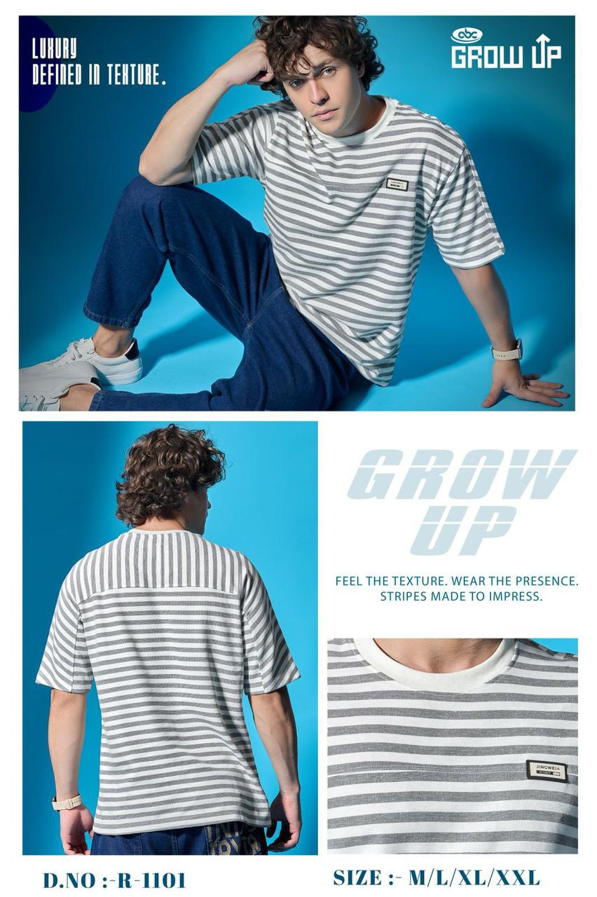 Gsm 210-220 Vol 1101 Growup Interlock Mens Tshirts Supplier Ahmedabad