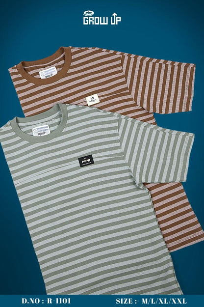 Gsm 210-220 Vol 1101 Growup Interlock Mens Tshirts Supplier Ahmedabad