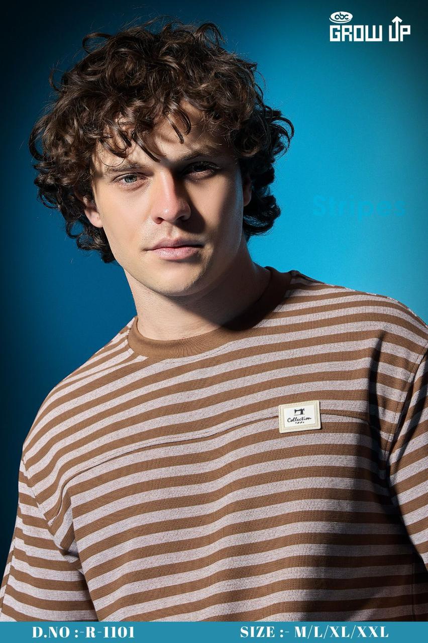 Gsm 210-220 Vol 1101 Growup Interlock Mens Tshirts Supplier Ahmedabad