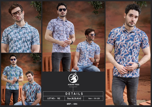 Gsm 210 To 220 Vol 192 Aquaa Tees Aop Mens Tshirts Wholesale Price