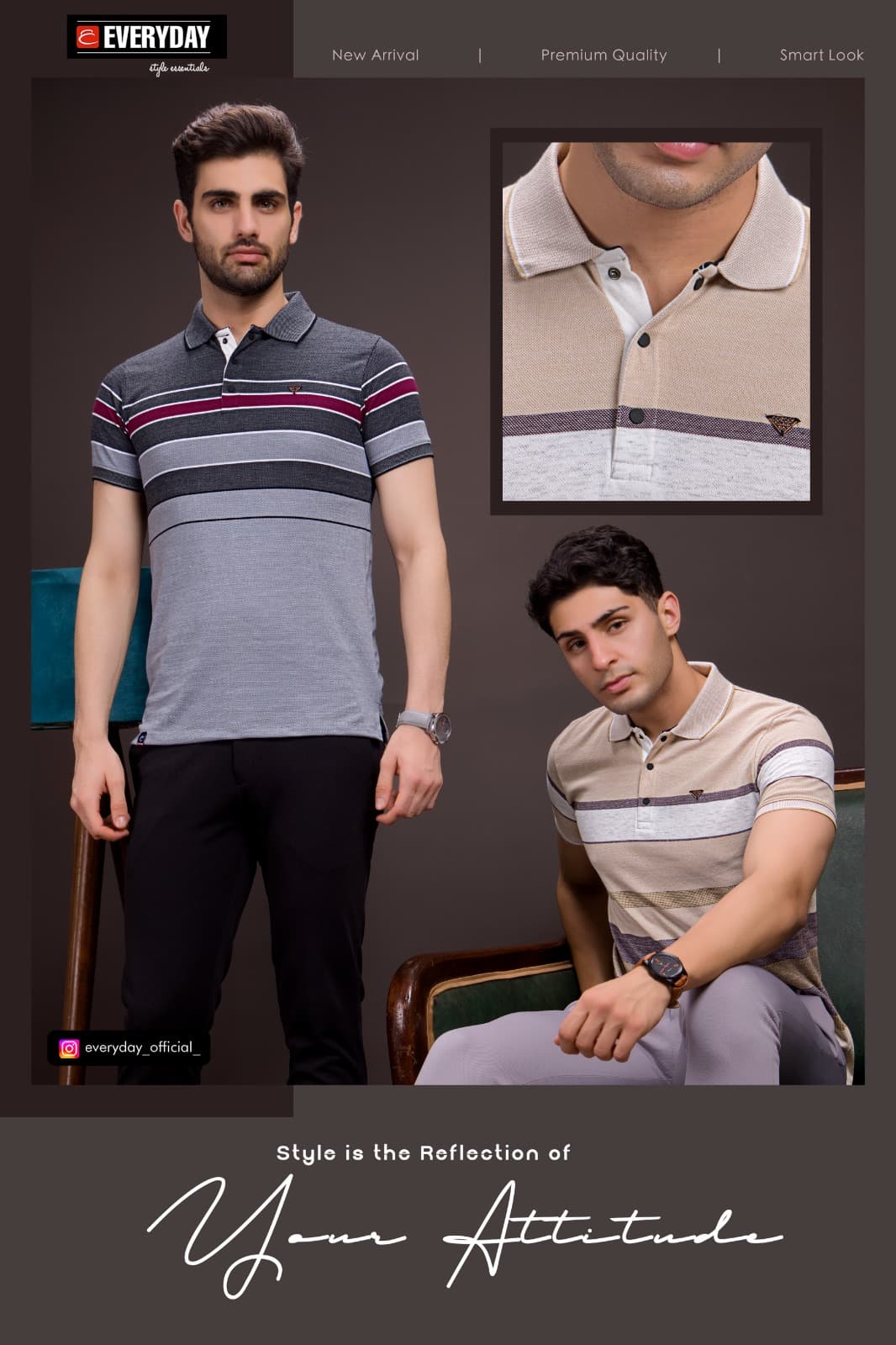 Gsm 215-220 Vol 831 Everyday Auto Stripes Mens Tshirts Exporter
