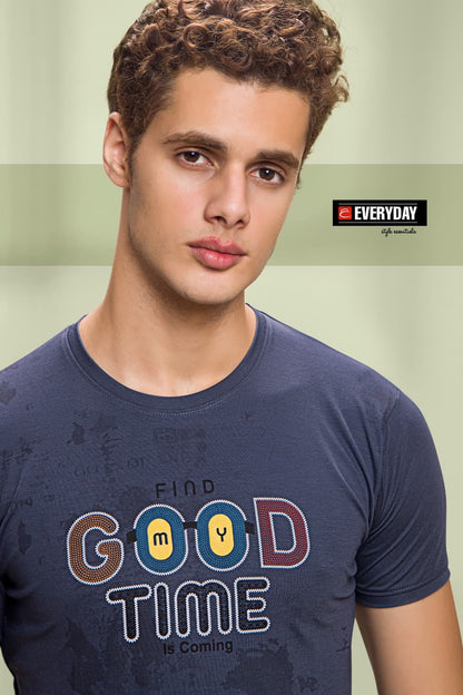 Gsm 220-225 Vol 850 Everyday Tencil Lycra Mens Tshirts Wholesaler India