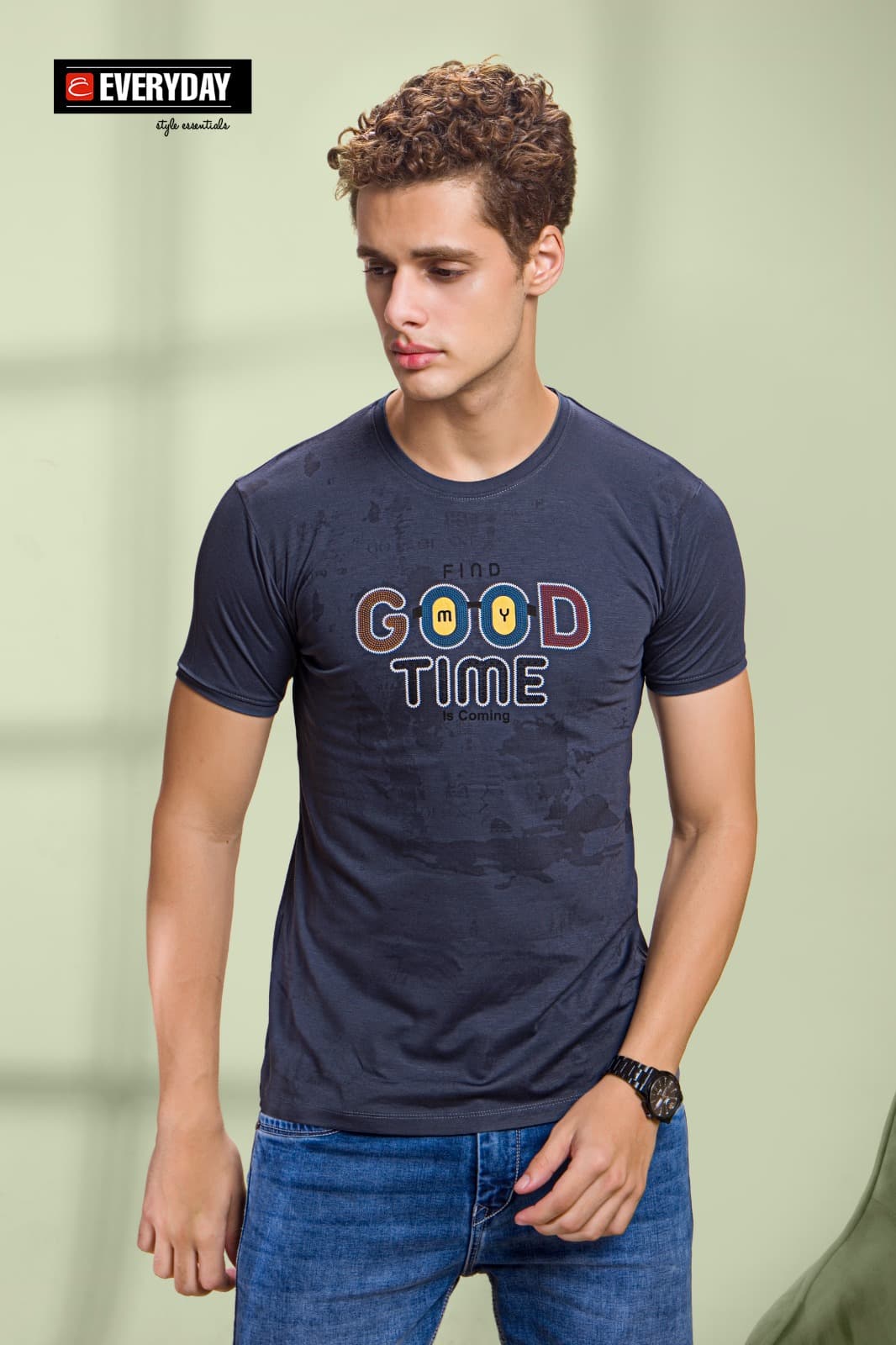 Gsm 220-225 Vol 850 Everyday Tencil Lycra Mens Tshirts Wholesaler India