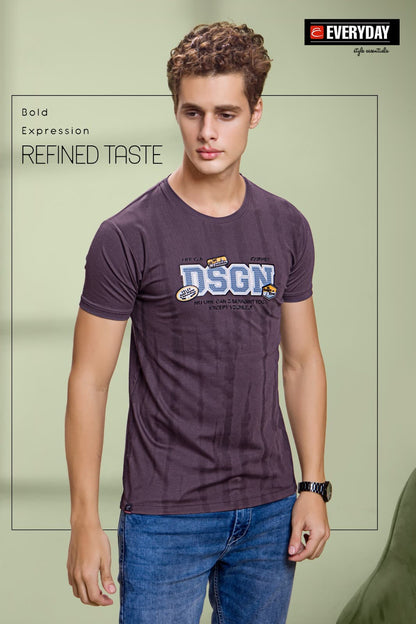Gsm 220-225 Vol 850 Everyday Tencil Lycra Mens Tshirts Wholesaler India
