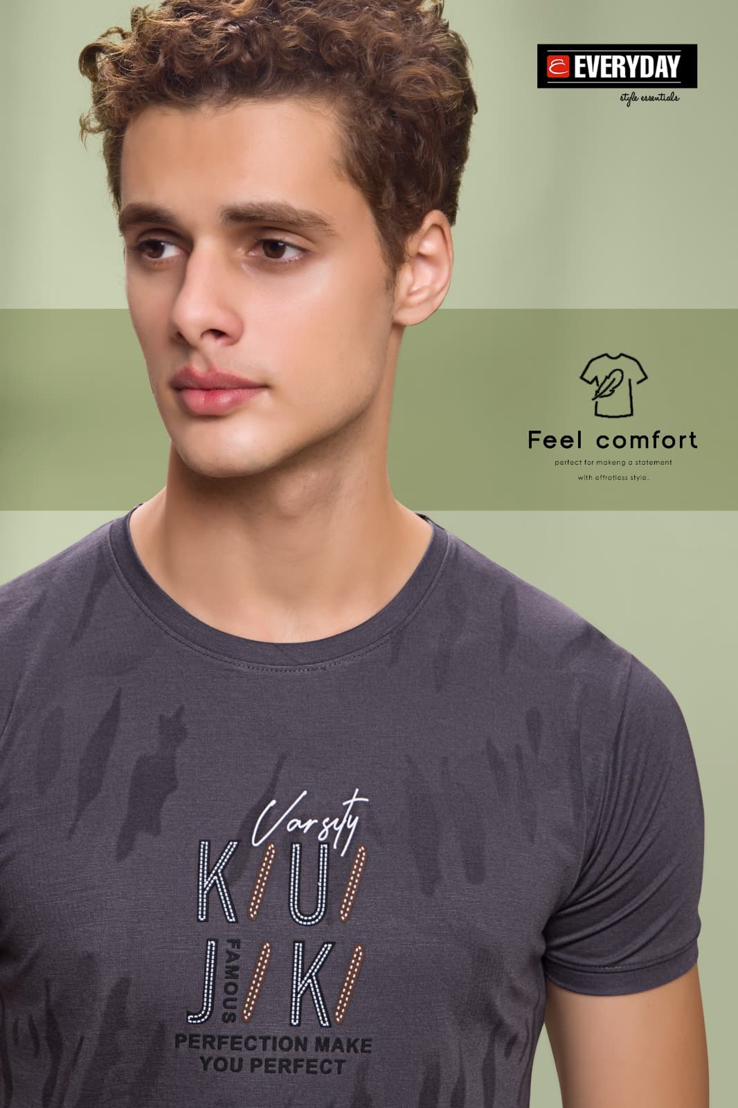 Gsm 220-225 Vol 850 Everyday Tencil Lycra Mens Tshirts Wholesaler India