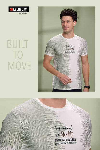 Gsm 220-225 Vol 850 Everyday Tencil Lycra Mens Tshirts Wholesaler India