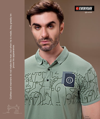 Gsm 220-225 Vol 856 Everyday Tencil Lycra Mens Tshirts Supplier Ahmedabad
