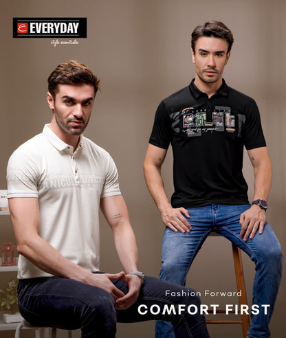 Gsm 220-225 Vol 856 Everyday Tencil Lycra Mens Tshirts Supplier Ahmedabad