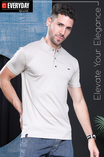 Gsm 220-225 Vol 869 Everyday Tencil Lycra Mens Tshirts Wholesale Price