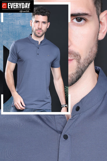 Gsm 220-225 Vol 869 Everyday Tencil Lycra Mens Tshirts Wholesale Price