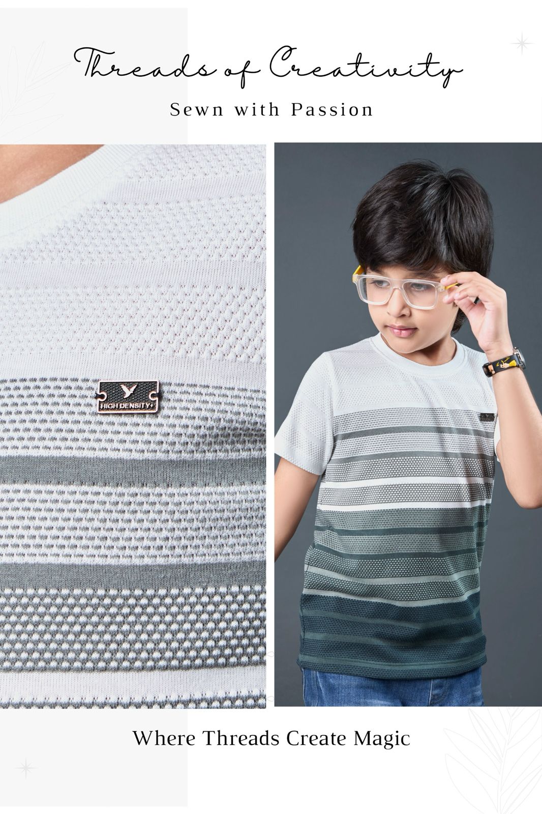 Gsm 220-230 Vno 3930 -3935 High Density Knit Boys Tshirt Manufacturer Gujarat