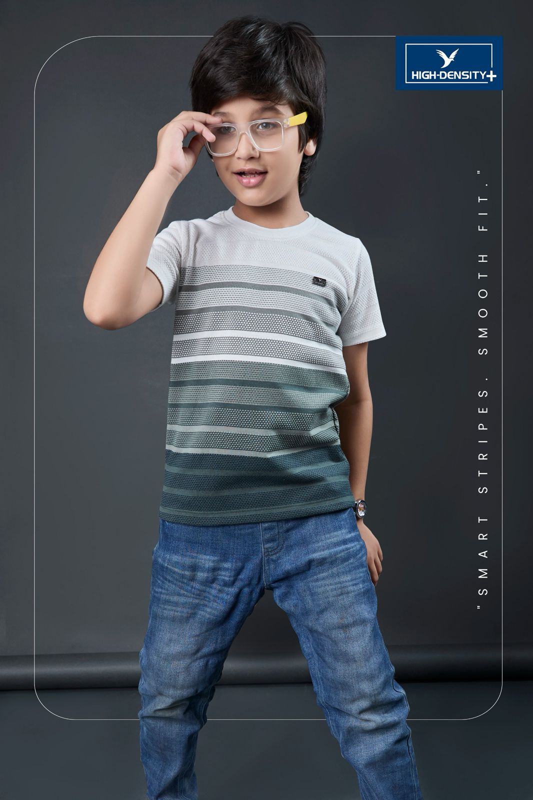 Gsm 220-230 Vno 3930 -3935 High Density Knit Boys Tshirt Manufacturer Gujarat