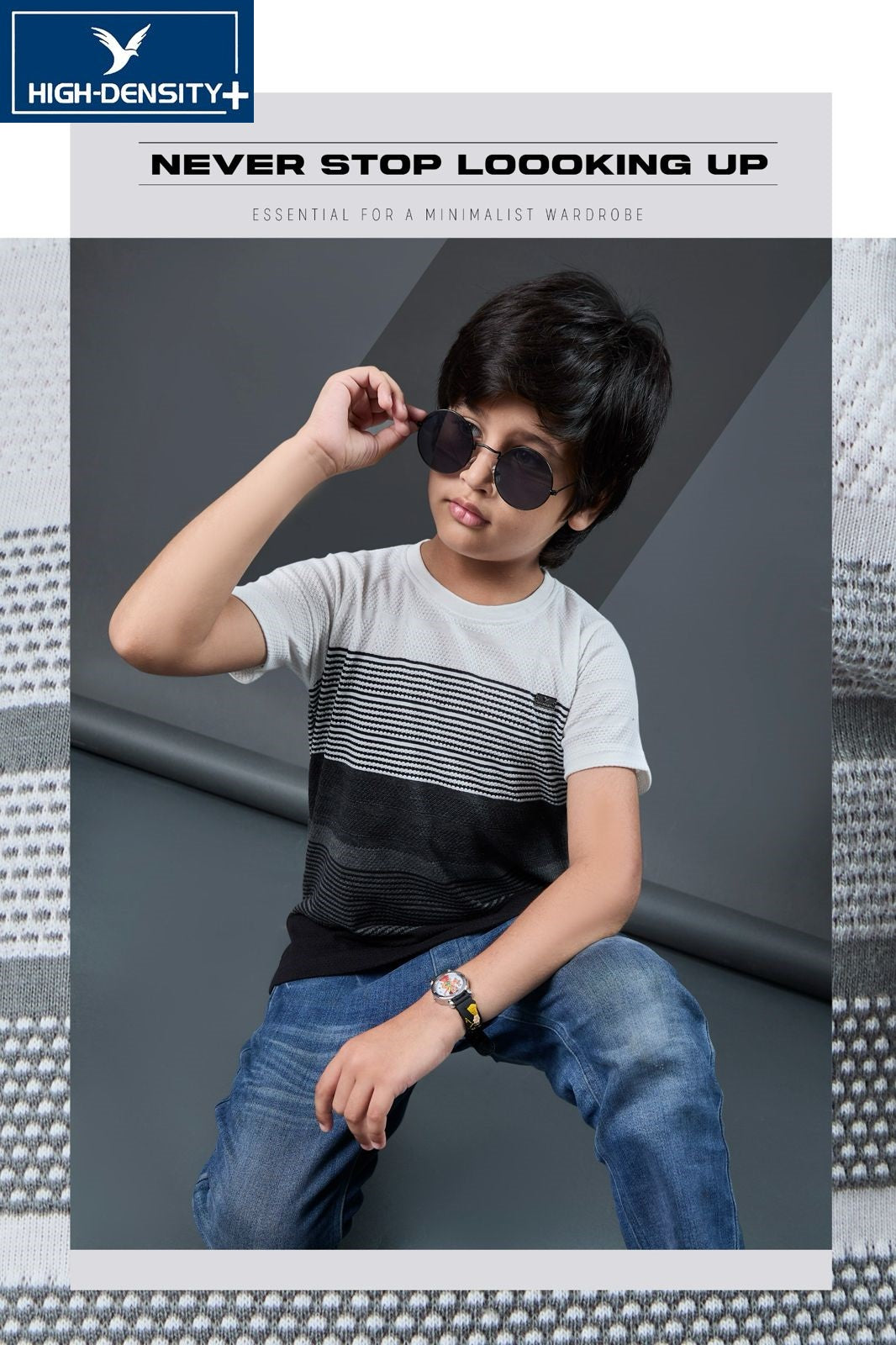 Gsm 220-230 Vno 3930 -3935 High Density Knit Boys Tshirt Manufacturer Gujarat