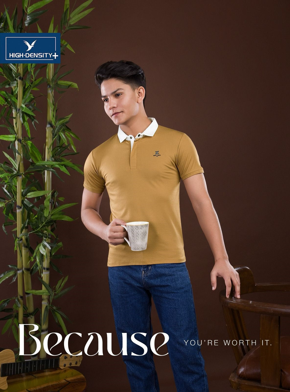 Gsm 220 -230 Vno 2601-2608 High Density Tencil Lycra Mens Tshirts Wholesale Price