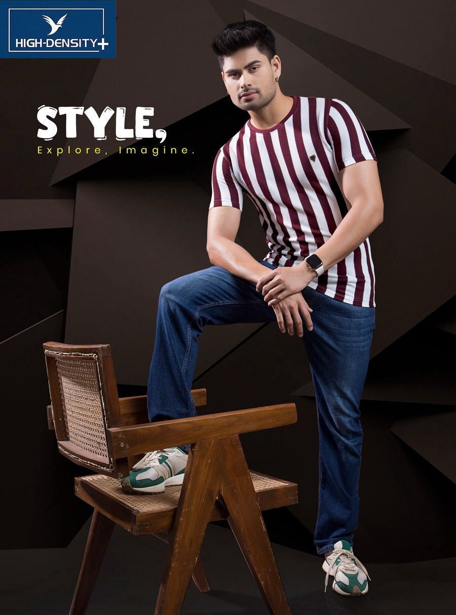 Gsm 220 -230 Vol No 2407 -2414 High Density Vertical Mens Tshirts Manufacturer Ahmedabad