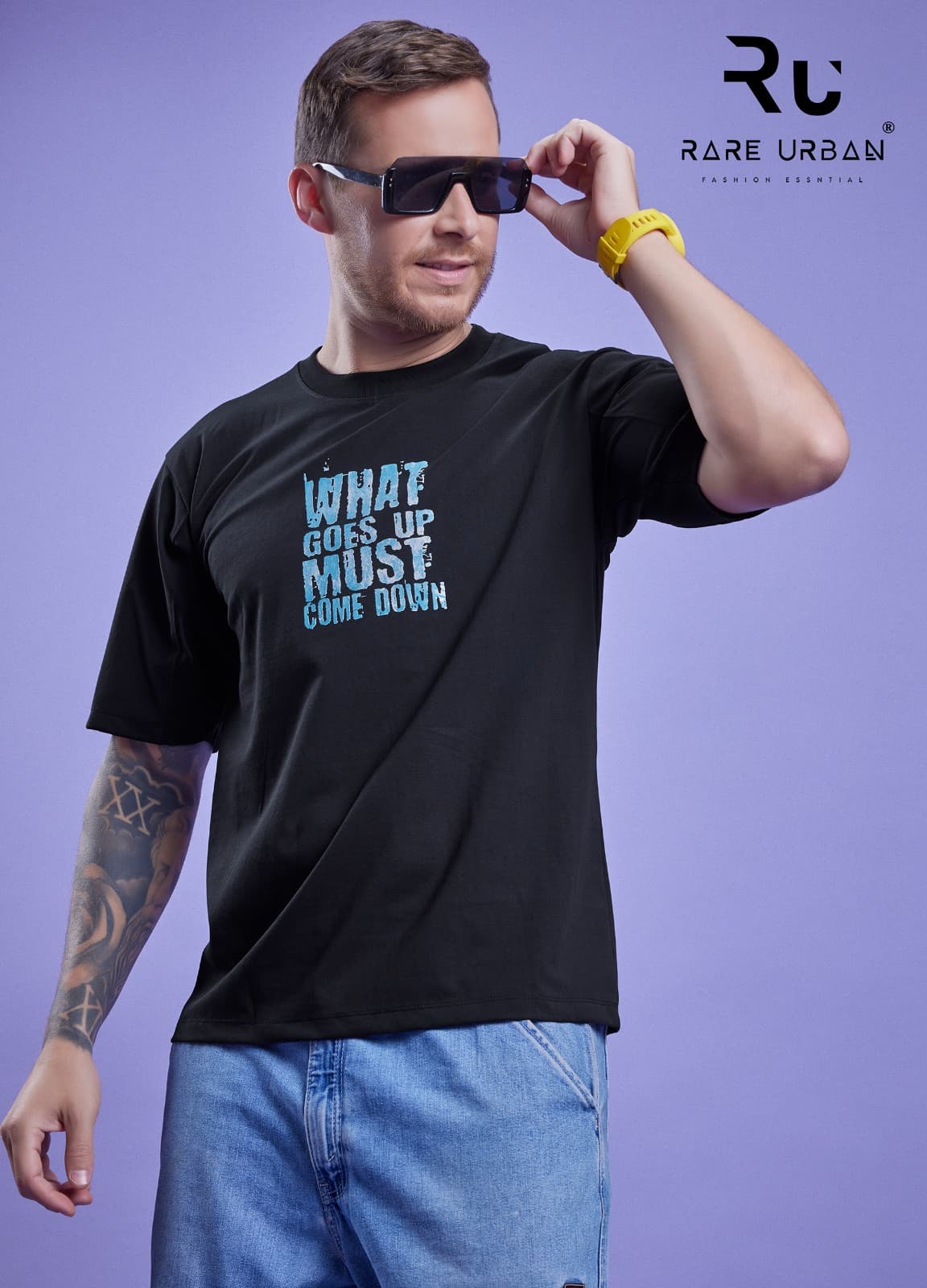 Gsm 220 - 230 Vol 5903 Rare Urban Knit Mens Tshirts Exporter Gujarat