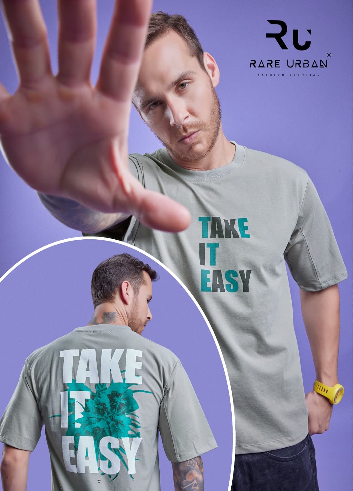 Gsm 220 - 230 Vol 5903 Rare Urban Knit Mens Tshirts Exporter Gujarat