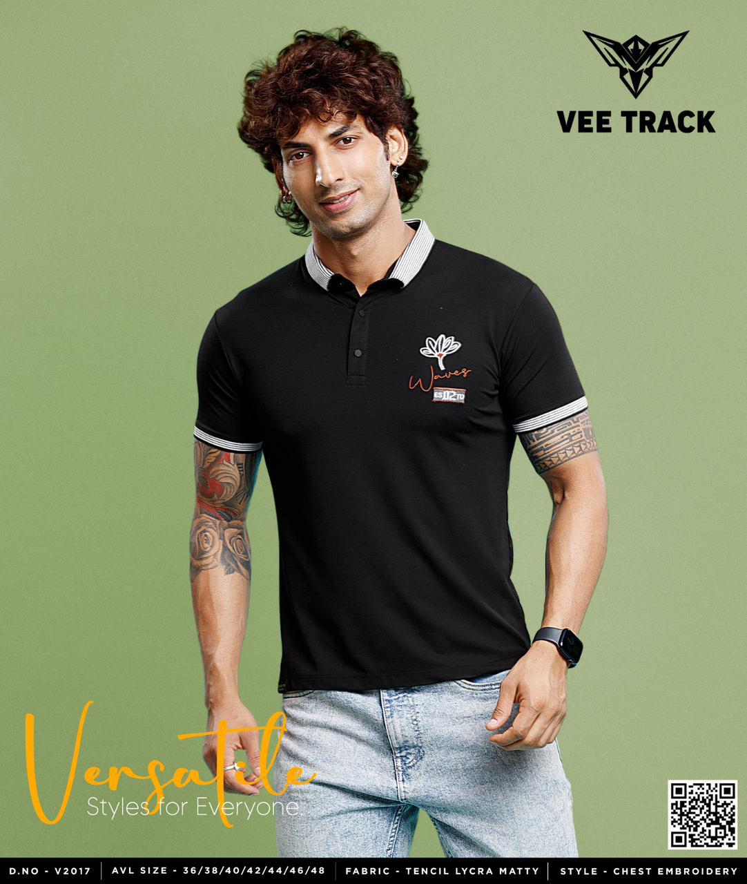 Gsm 220 Vol 2017 Vee Track Tencil Lycra Mens Tshirts Manufacturer Ahmedabad